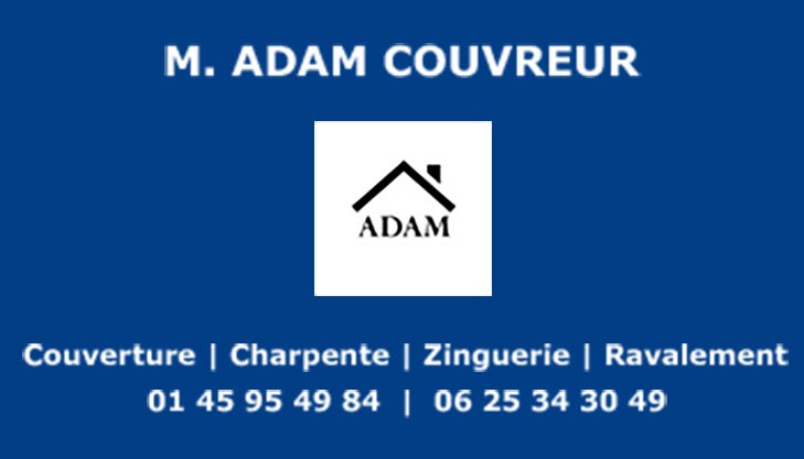 M. Adam couvreur 94 - Logo